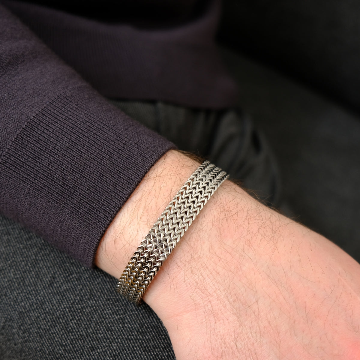 Classic men's bracelet from SKADIS Jewelry